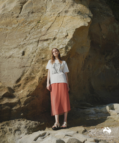 ROPE'（ロペ）の「【AUDREY HEPBURN COLLECTION BY JUN】プリントハーフスリーブ T シャツ（Tシャツ/カットソー・レディース・ホワイト系その他2/ホワイト系その他3/ホワイト系その他・FREE）」の10枚目の写真