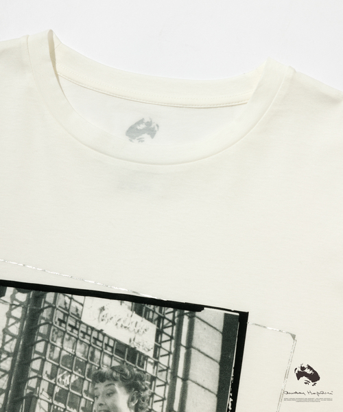ROPE'（ロペ）の「【AUDREY HEPBURN COLLECTION BY JUN】プリントハーフスリーブ T シャツ（Tシャツ/カットソー・レディース・ホワイト系その他2/ホワイト系その他3/ホワイト系その他・FREE）」の8枚目の写真