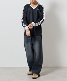 adidas（アディダス）の「限定展開 adidas/アディダス アディカラー ピケ サッカー長袖Tシャツ / PIQUE LS / IZ4808（Tシャツ/カットソー）」