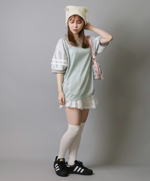 SPINNS（スピンズ）の「レースティアードミニパンツ（その他パンツ・レディース・オフホワイト・ONESIZE）」の15枚目の写真