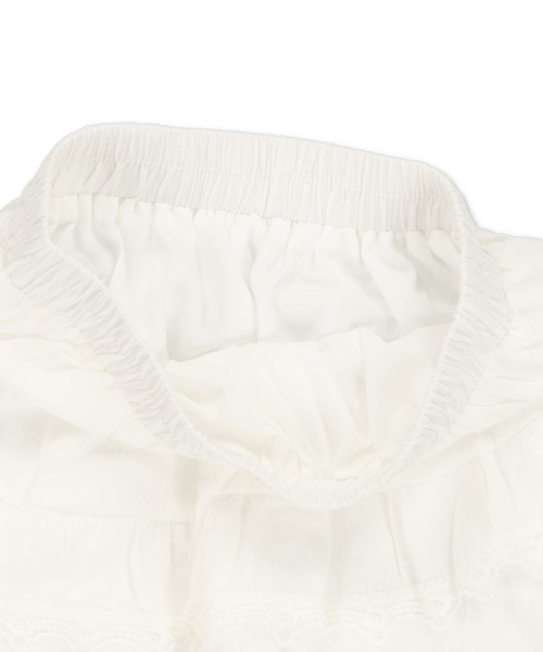 SPINNS（スピンズ）の「レースティアードミニパンツ（その他パンツ・レディース・オフホワイト・ONESIZE）」の18枚目の写真