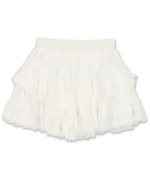 SPINNS（スピンズ）の「レースティアードミニパンツ（その他パンツ・レディース・オフホワイト・ONESIZE）」の16枚目の写真