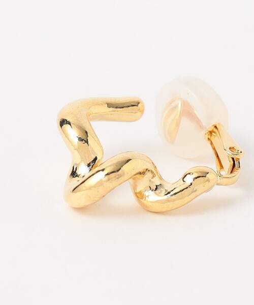 green label relaxing（グリーンレーベルリラクシング）の「Meltyフープ イヤリング（イヤリング・レディース・ゴールド/シルバー・FREE）」の8枚目の写真