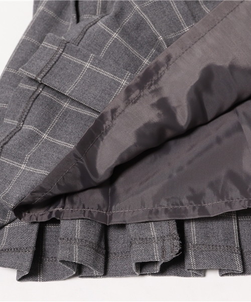 earth music&ecology(アースミュージックアンドエコロジー)の「ウィンドーペンプリーツスカート(スカート・レディース・ブラック/グレー/ネイビー・FREE)」の14枚目の写真