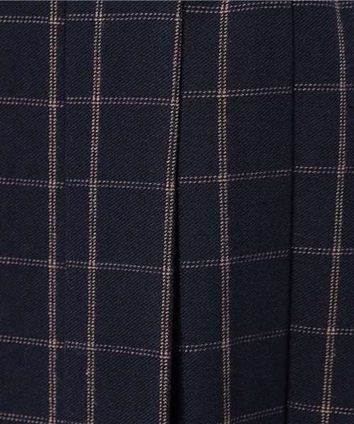 earth music&ecology(アースミュージックアンドエコロジー)の「ウィンドーペンプリーツスカート(スカート・レディース・ブラック/グレー/ネイビー・FREE)」の17枚目の写真