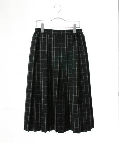 earth music&ecology(アースミュージックアンドエコロジー)の「ウィンドーペンプリーツスカート(スカート・レディース・ブラック/グレー/ネイビー・FREE)」の11枚目の写真