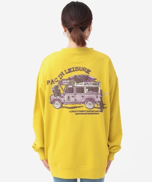 チチカカ（チチカカ）の「COBMASTER コブベア＆カー プルオーバー【ユニセックス】（スウェット・レディース・ブラック/その他1/イエロー・FREE）」の15枚目の写真