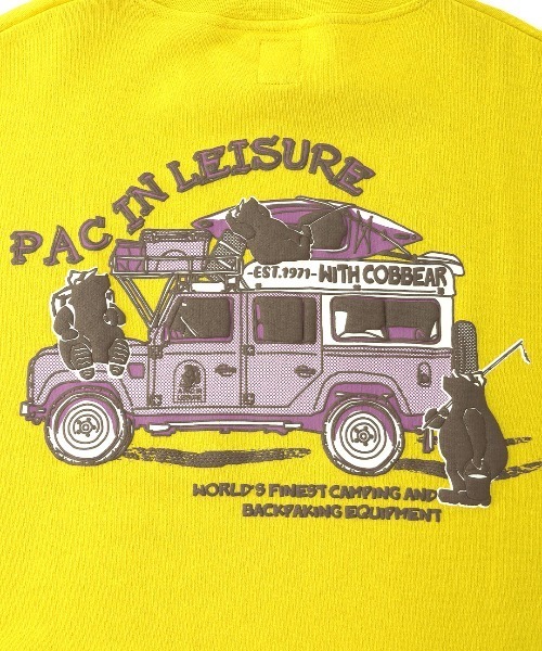 チチカカ（チチカカ）の「COBMASTER コブベア＆カー プルオーバー【ユニセックス】（スウェット・レディース・ブラック/その他1/イエロー・FREE）」の20枚目の写真