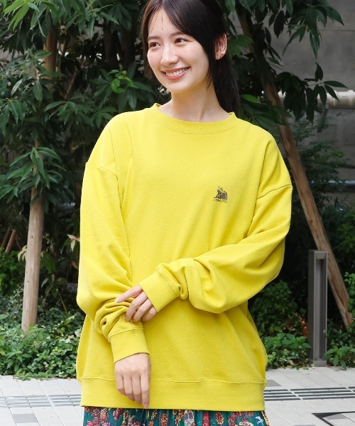 チチカカ（チチカカ）の「COBMASTER コブベア＆カー プルオーバー【ユニセックス】（スウェット・レディース・ブラック/その他1/イエロー・FREE）」の7枚目の写真