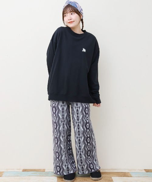 チチカカ（チチカカ）の「COBMASTER コブベア＆カー プルオーバー【ユニセックス】（スウェット・レディース・ブラック/その他1/イエロー・FREE）」の4枚目の写真