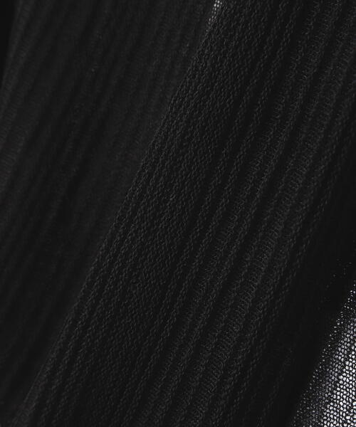 FREE'S MART(フリーズマート)の「◆シアーVネックコンパクトニットカーディガン(カーディガン/ボレロ・レディース・ブラック/レッド/ホワイト・FREE)」の15枚目の写真