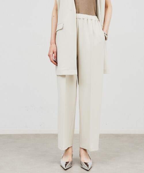 cloenc（クロエンス）の「◆【セットアップ／手洗い可】カットジョーゼットワイドパンツ（その他パンツ・レディース・ブラック/ブルー系その他/ナチュラル/ブラウン系・01/02/03）」の20枚目の写真