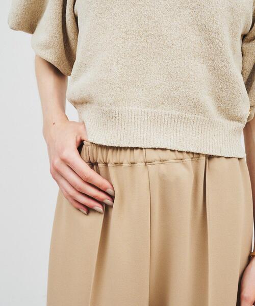 cloenc（クロエンス）の「◆【セットアップ／手洗い可】カットジョーゼットワイドパンツ（その他パンツ・レディース・ブラック/ブルー系その他/ナチュラル/ブラウン系・01/02/03）」の16枚目の写真