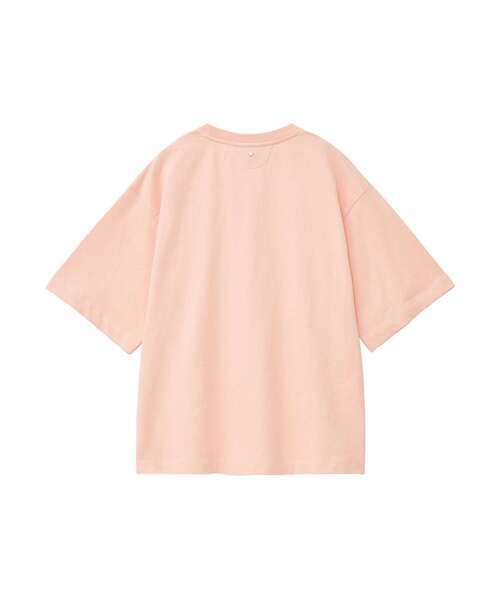 CONVERSE TOKYO（コンバーストウキョウ）の「NECK LOGO PRINT TEE（Tシャツ/カットソー・レディース・ベビーピンク/ブラック/ホワイト・FREE）」の13枚目の写真