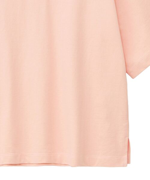 CONVERSE TOKYO（コンバーストウキョウ）の「NECK LOGO PRINT TEE（Tシャツ/カットソー・レディース・ベビーピンク/ブラック/ホワイト・FREE）」の16枚目の写真