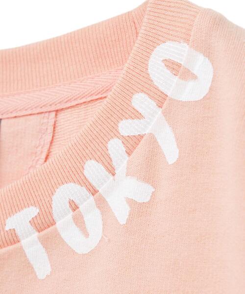 CONVERSE TOKYO（コンバーストウキョウ）の「NECK LOGO PRINT TEE（Tシャツ/カットソー・レディース・ベビーピンク/ブラック/ホワイト・FREE）」の17枚目の写真