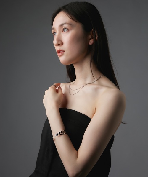 Os accessory（オズアクセサリー）の「Os　-オズ-　チェーン　レイヤード ネックレス【金属アレルギー対応】（ネックレス・レディース・シルバー/ゴールド・ONE SIZE）」の19枚目の写真