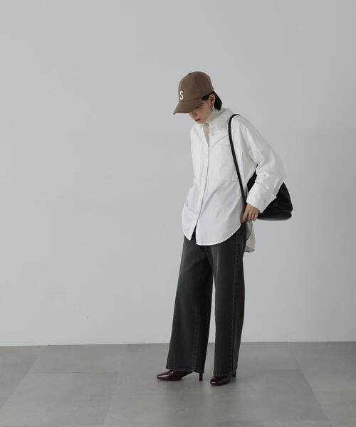 N.(N. Natural Beauty Basic)(エヌエヌナチュラルビューティーベーシック)の「◆PUボンサック(バックパック/リュック・レディース・ホワイト/ブラック・フリ-)」の19枚目の写真