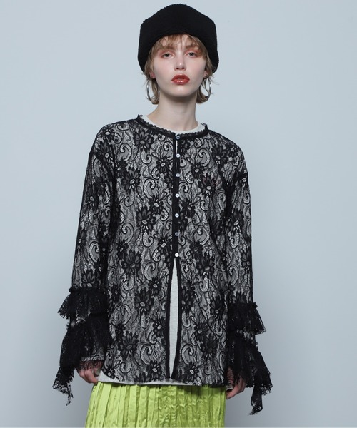CREOLME（クレオルム）の「(CREOLME)ランダムフリルスリーブ