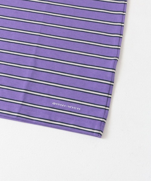 Columbia（コロンビア）の「Columbia　ロストブルックロングスリーブボーダーTシャツ（Tシャツ/カットソー・メンズ・パープル系その他/ベージュ系その他/ブラック系その他・LARGE/MEDIUM）」の12枚目の写真