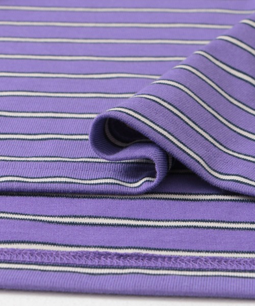 Columbia（コロンビア）の「Columbia　ロストブルックロングスリーブボーダーTシャツ（Tシャツ/カットソー・メンズ・パープル系その他/ベージュ系その他/ブラック系その他・LARGE/MEDIUM）」の14枚目の写真