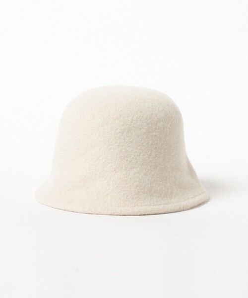 B:MING by BEAMS（ビーミングバイビームス）の「フェルト ハット（ハット・レディース・ホワイト系その他5/ブラック/オリーブ・ONE SIZE）」の4枚目の写真