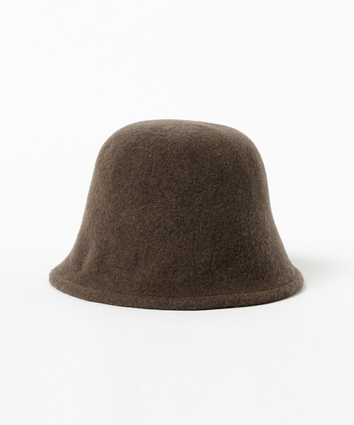 B:MING by BEAMS（ビーミングバイビームス）の「フェルト ハット（ハット・レディース・ホワイト系その他5/ブラック/オリーブ・ONE SIZE）」の6枚目の写真