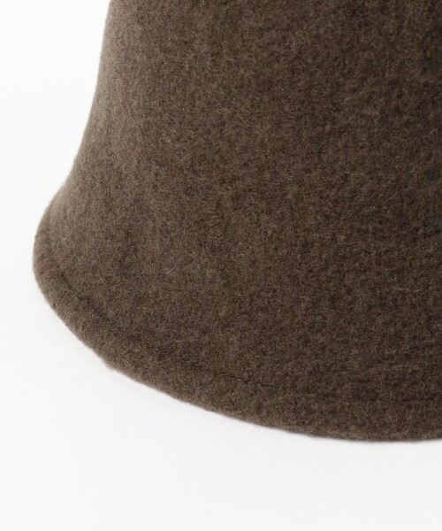 B:MING by BEAMS（ビーミングバイビームス）の「フェルト ハット（ハット・レディース・ホワイト系その他5/ブラック/オリーブ・ONE SIZE）」の5枚目の写真