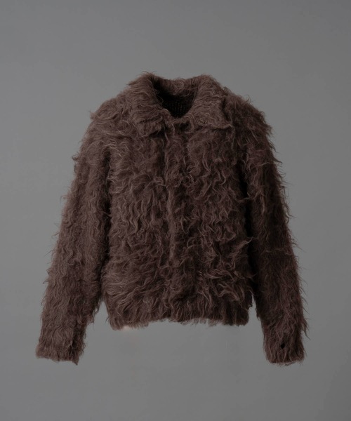セール】《UNISEX》【MAISON SPECIAL for 久遠】Shaggy Knit Shirt