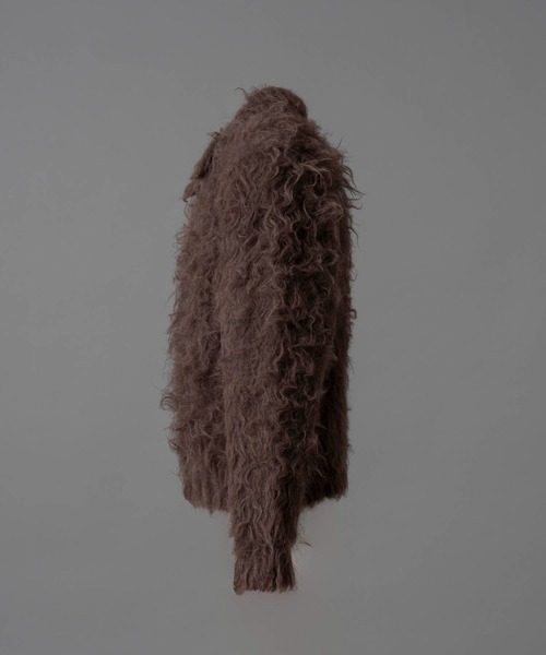 UNISEX》【MAISON SPECIAL for 久遠】Shaggy Knit Shirt/久遠別注