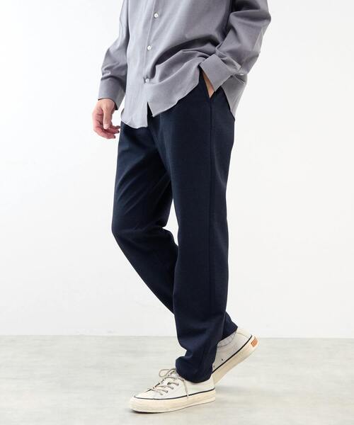 MEN'S MELROSE（メンズメルローズ）の「ファンクショナルジャージーリラックステーパードイージーパンツ（その他パンツ・メンズ・グレー系その他/ブラック/ブルー系その他・2/3/4）」の6枚目の写真
