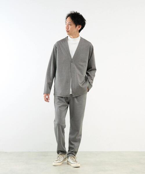 MEN'S MELROSE（メンズメルローズ）の「ファンクショナルジャージーリラックステーパードイージーパンツ（その他パンツ・メンズ・グレー系その他/ブラック/ブルー系その他・2/3/4）」の21枚目の写真