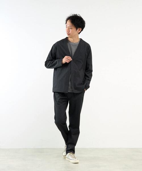 MEN'S MELROSE（メンズメルローズ）の「ファンクショナルジャージーリラックステーパードイージーパンツ（その他パンツ・メンズ・グレー系その他/ブラック/ブルー系その他・2/3/4）」の5枚目の写真