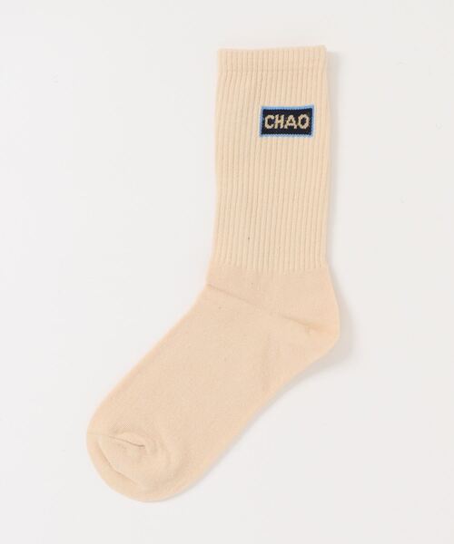 styiro(スタイロ)の「CHAO靴下(ソックス/靴下・レディース・ベージュ/ロイヤルブルー/ホワイト/レッド/ブラック/ブルー/パープル/マルチ/グレー/クリーム/オレンジ・FREE)」の19枚目の写真