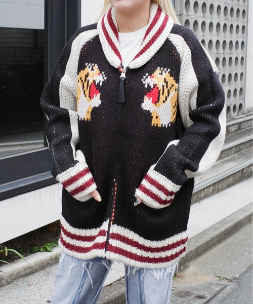 HOUSTON / COWICHAN SWEATER（TIGER） / 22234