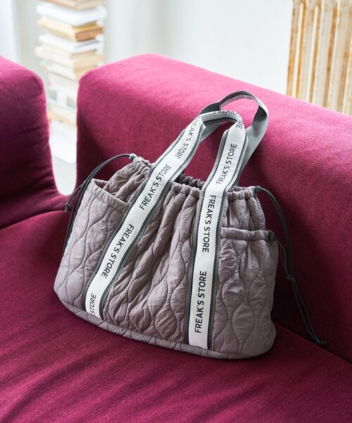 限定展開 FREAK'S STORE テープ キルティング マザー トートバッグ（トートバッグ）｜FREAK'S STORE（フリークスストア）