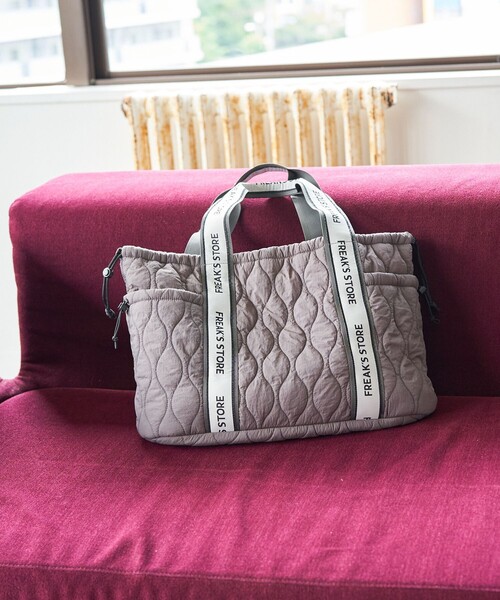 限定展開 FREAK'S STORE テープ キルティング マザー トートバッグ（トートバッグ）｜FREAK'S STORE（フリークスストア）