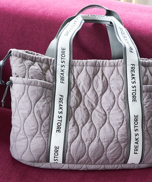 限定展開 FREAK'S STORE テープ キルティング マザー トートバッグ（トートバッグ）｜FREAK'S STORE（フリークスストア）