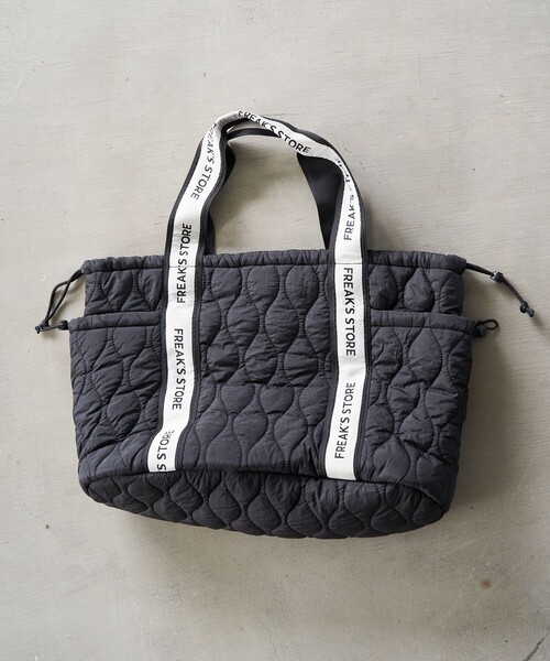 限定展開 FREAK'S STORE テープ キルティング マザー トートバッグ（トートバッグ）｜FREAK'S STORE（フリークスストア）