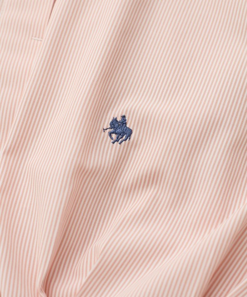 POLO BCS（ポロ ビーシーエス）の「【POLO BCS コラボ】ウエストタックフレアシャツ（シャツ/ブラウス・レディース・オフホワイト/サックスブルー/ピンク・FREE）」の14枚目の写真