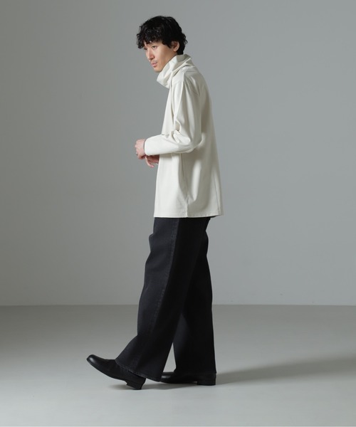 セール】WEB限定/ボリュームハイネックプルオーバー 長袖（T