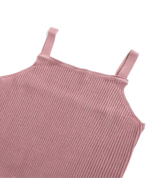 algy(アルジー)の「ソウガラタンタケニット&キャミセット(ニット/セーター・キッズ・ブラック/ピンク/オフホワイト・X-SMALL/XX-SMALL/MEDIUM/SMALL)」の8枚目の写真