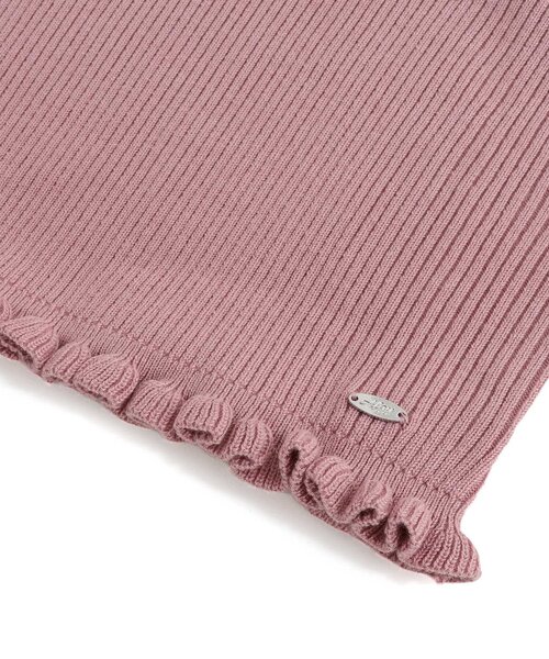 algy(アルジー)の「ソウガラタンタケニット&キャミセット(ニット/セーター・キッズ・ブラック/ピンク/オフホワイト・X-SMALL/XX-SMALL/MEDIUM/SMALL)」の10枚目の写真