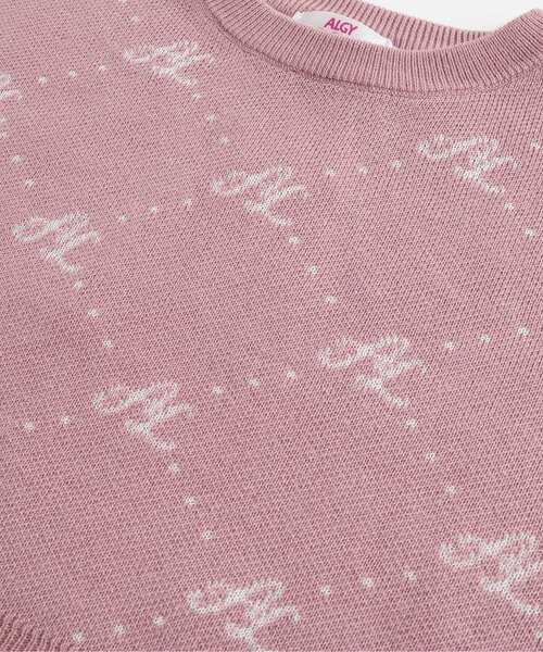 algy(アルジー)の「ソウガラタンタケニット&キャミセット(ニット/セーター・キッズ・ブラック/ピンク/オフホワイト・X-SMALL/XX-SMALL/MEDIUM/SMALL)」の16枚目の写真