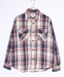 WESTSEA | 裏起毛 ヘビーネル チェック柄 長袖ワークシャツ(シャツ/ブラウス)
