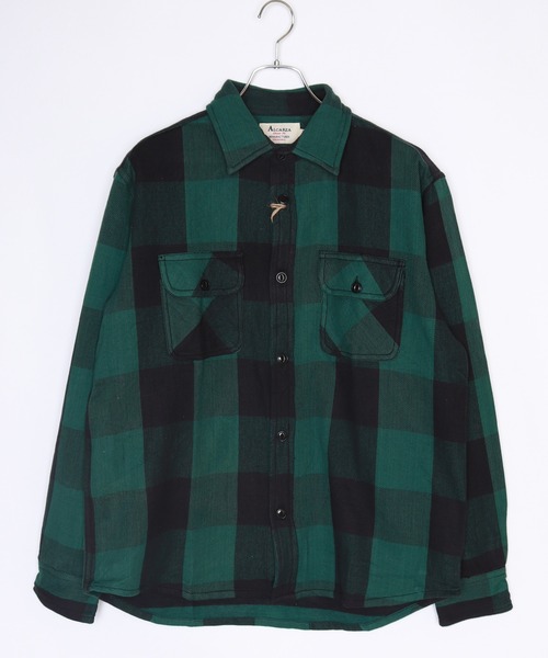 WESTSEA(ウエストシー)の「裏起毛 ヘビーネル チェック柄 長袖ワークシャツ(シャツ/ブラウス・メンズ・レッド系その他2/ブルー/グレー/ダークグリーン/オレンジ系その他/ブラック系その他/ホワイト/レッド/グリーン/ブラウン/レンガ/レッド系その他/ベージュ系その他/オレンジ系その他2/レッド系その他3/パープル/ミント/サンドベージュ/イエロー/オレンジ/ベージュ/ブルー系その他/マスタード/グリーン系その他/グリーン系その他2/ロイヤルブルー/サックスブルー/ブラック/スカイブルー/ブラウン系その他/グレー系その他/ブルー系その他2/ブラック系その他2・L/M/XL)」の16枚目の写真