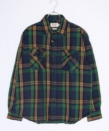 WESTSEA | 裏起毛 ヘビーネル チェック柄 長袖ワークシャツ(シャツ/ブラウス)