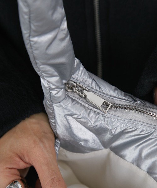 Auntie Rosa Holiday（アンティローザホリデー）の「ワンハンドルドロストバッグ（ハンドバッグ・レディース・シルバー/ブラック・FREE）」の16枚目の写真