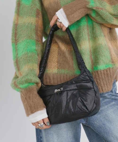 Auntie Rosa Holiday（アンティローザホリデー）の「ワンハンドルドロストバッグ（ハンドバッグ・レディース・シルバー/ブラック・FREE）」の17枚目の写真