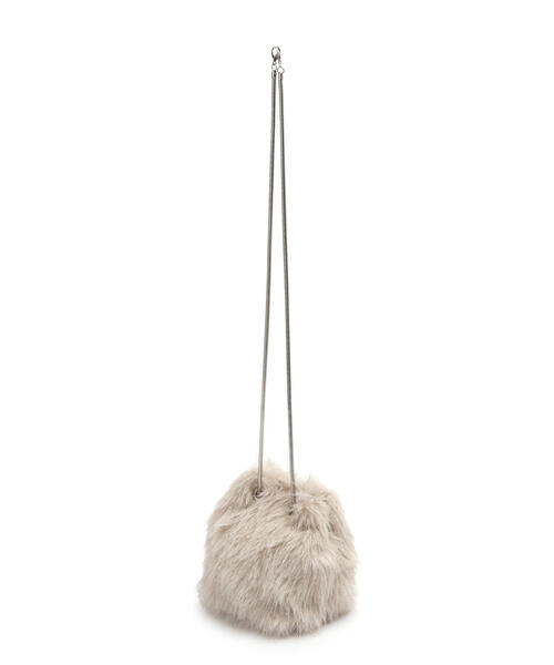 FREE'S MART(フリーズマート)の「◆ハトメチェーンバッグ(ショルダーバッグ・レディース・ブラック/ベージュ・フリ-)」の14枚目の写真